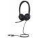 VoIP-телефон Проводная гарнитура Yealink UH35 Dual UC USB-C/A Дуо, HD звук, шумоподавление, LED-индикатор, USB-C/A (UH35 Dual UC USB-C/A)