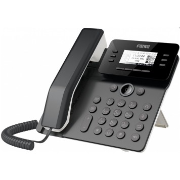 VoIP-телефон Fanvil V62 c б/п черный SIP телефон