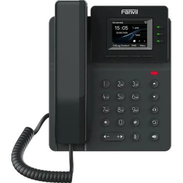VoIP-телефон Fanvil V60P  c б/п черный SIP телефон