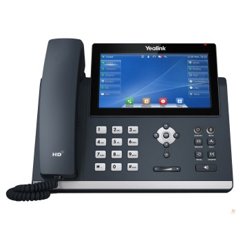 VoIP-телефон YEALINK SIP-T48U цветной сенсорный экран, 16 аккаунтов, BLF, PoE, GigE, без БП-1