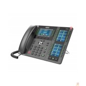VoIP-телефон Fanvil X210 20 линии SIP, HD аудио,имеет цветной дисплей 4.3 дюймов 480x272, 3 ЖК дисплея, имеет 2 порта Gigabit LAN, питание PoE, 106 DSS/BLF ключи, WIFI, Bluetooth