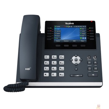 VoIP-телефон YEALINK SIP-T46U SIP-телефон, цветной экран, 2 порта USB, 16 аккаунтов, BLF, PoE, GigE, без БП-1