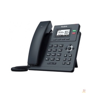 VoIP-телефон Yealink SIP-T31G, Телефон SIP 2 линии, PoE, GigE, БП в комплекте