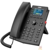VoIP-телефон Fanvil X303W c б/п черный SIP телефон