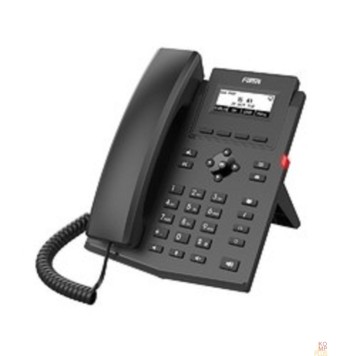 VoIP-телефон Fanvil X301W  c б/п черный SIP телефон