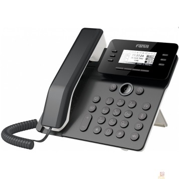 VoIP-телефон Fanvil V62 c б/п черный SIP телефон