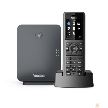 VoIP-телефон Yealink SIP - W77P телефон (база W70B + трубка W57R) до 10 SIP-аккаунтов, до 10 трубок на базу, до 20 одновременных вызовов, шт