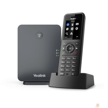 VoIP-телефон Yealink SIP - W77P телефон (база W70B + трубка W57R) до 10 SIP-аккаунтов, до 10 трубок на базу, до 20 одновременных вызовов, шт