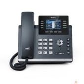 VoIP-телефон YEALINK SIP-T44W, 12 аккаунтов, 2 порта USB, Wi-Fi, цветной экран 2.8