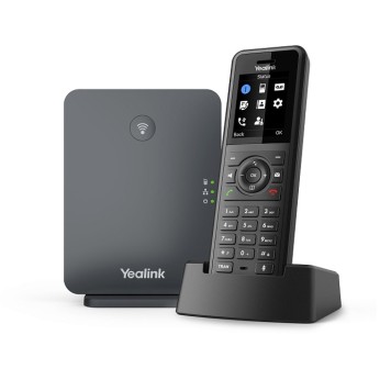 VoIP-телефон Yealink SIP - W77P телефон (база W70B + трубка W57R) до 10 SIP-аккаунтов, до 10 трубок на базу, до 20 одновременных вызовов, шт