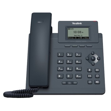 VoIP-телефон Yealink SIP-T30P Телефон SIP 1 линия, PoE, БП в комплекте (6938818306035)