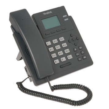 VoIP-телефон Yealink SIP-T31G, Телефон SIP 2 линии, PoE, GigE, БП в комплекте