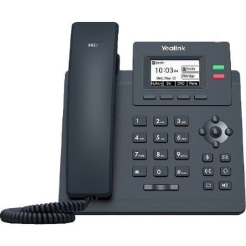 VoIP-телефон YEALINK SIP-T31P, 2 аккаунта, PoE, без БП, шт-1
