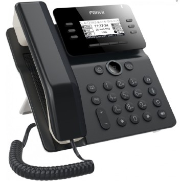 VoIP-телефон Fanvil V62 c б/п черный SIP телефон-1