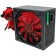 Блок питания Ginzzu PC500 14CM(Red) 80+ black,APFC,24+4p,2 PCI-E(6+2), 5*SATA, 4*IDE,оплетка, кабель питания,цветная коробка