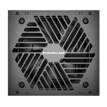 Блок питания Powercase PW600 (80 Plus, ATX 2.31, 600W, APFC, DC-DC, 120mm Fan) / PS-600W-DC-1
