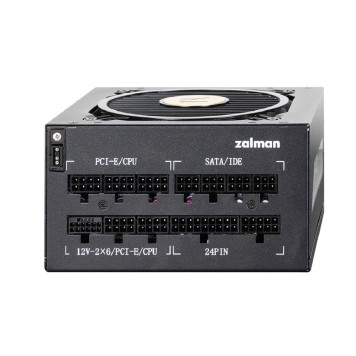 Блок питания Zalman <TMX2 VIEW> ZM1000-TMX2 VIEW <1000W, PCIe 5.1, ATX v3.1, FCM, 80+ GOLD, RGB, Retail>-2