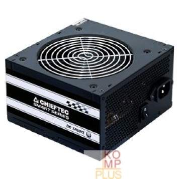 Блок питания Chieftec 500W RTL GPS-500A8 {ATX-12V V.2.3 PSU with 12 cm fan, Active PFC, fficiency >80% with power cord 230V only}