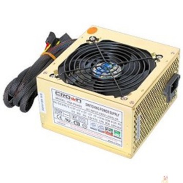 Блок питания CROWN Блок питания  CM-PS450W smart  (20+4in, 120mm FAN, SATA*2, PATA(big Molex)*4, FDD*1, 4+4pin, Lines 1x12V OEM)