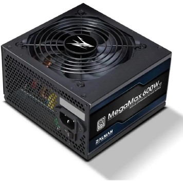 Блок питания Zalman <TX> ZM600-TXII (V2) <600W, ATX12V v2.3, APFC, 12cm Fan, 80+, Ret>-1