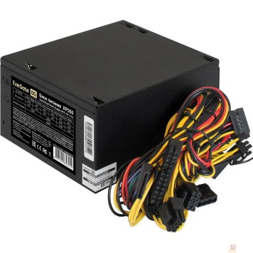 Блок питания Exegate EX221985RUS Блок питания 350W ATX-XP350 OEM, black, 12cm fan, 24+4pin, 3*SATA, 1*FDD, 2*IDE 251758-1