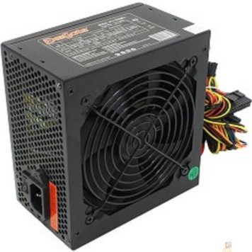 Блок питания Exegate EX221643RUS Блок питания 600W ATX-600NPX OEM, black, 12cm fan, 24+4pin, 6pin PCI-E, 3*SATA