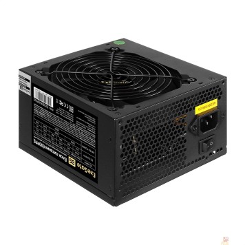 Блок питания Exegate EX260643RUS Блок питания 600W Exegate 600PPE, ATX, black, APFC, 12cm, 24p+(4+4)p, PCI-E, 5*SATA, 3*IDE,  FDD-1