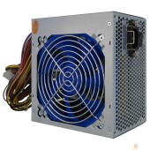 Блок питания CROWN Блок питания CM-PS500office (20+4in, 120mm FAN, SATA*2, PATA(big Molex)*3, FDD*1, 4+4pin, Lines 1x12V OEM, скоба)