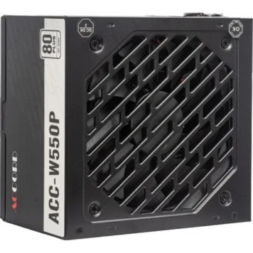 Блок питания Accord ACC-W550P ATX 550W ACC-W550P 80+ white (20+4pin) 120mm fan 6xSATA RTL-1