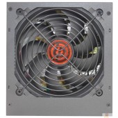 Блок питания Ginzzu CB550 12CM black,24+4p,PCI-E(6+2), 4*SATA,3*IDE,оплетка MB, кабель питания