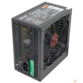 Блок питания Ginzzu CB650 12CM black,24+4p,2 PCI-E(6+2), 4*SATA, 3*IDE,оплетка MB, кабель питания 