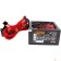 Блок питания Ginzzu PC500 14CM(Red) 80+ black,APFC,24+4p,2 PCI-E(6+2), 5*SATA, 4*IDE,оплетка, кабель питания,цветная коробка
