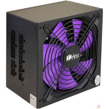 блок питания HIPER Блок питания HPB-700FM (ATX 2.31, 700W, Active PFC, 80Plus BRONZE, 140mm fan, Full-modular, черный) BOX