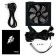 Блок питания  1STPLAYER Блок питания DK PREMIUM 500W / ATX 2.4, APFC, 80 PLUS BRONZE, 120mm fan / PS-500AX