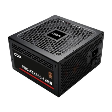 Блок питания CBR ATX 550W 80+ Bronze, DC-DC, APFC, 12cm fan, 20+4pin/2*8pin(8,4+4)/2*6+2pin/2*IDE/4*SATA, 1.5м кабель питания, чёрный PSU-ATX550-12MB BOX-2