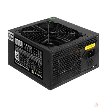 Блок питания Exegate EX282042RUS-OEM Блок питания 550W Exegate 550PPH-LT-OEM, 80+, ATX, black, APFC, 12cm, 24p, (4+4)p, 5*SATA, 3*IDE-1