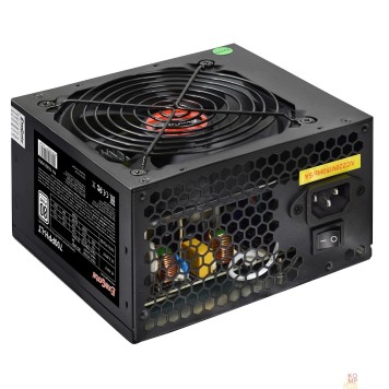 Блок питания Exegate EX282048RUS Блок питания 700W Exegate 700PPH-LT, 80+, RTL, ATX, black, APFC, 12cm, 24p, (4+4)p, 5*SATA, 3*IDE