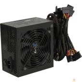 Блок питания Блок питания Aerocool KCAS PLUS 500W <500W, (20+4+4+4) pin, 2x(6+2) pin, 6xSATA, 4xMolex, 12 см, 80+ Bronze, кабель питания, ATX> RTL