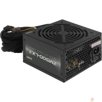 Блок питания Zalman <LXII> ZM500-LXII <500W, ATX12V v2.3, APFC, 12cm Fan, Ret>-2