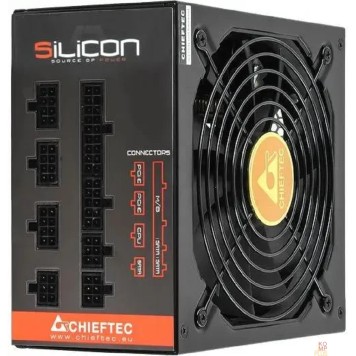 Блок питания Chieftec Silicon SLC-650C (ATX 2.3, 650W, 80 PLUS BRONZE, Active PFC, 140mm fan, Full Cable Management) Retail-1