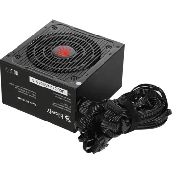 Блок питания Bloody BD-PS600W ATX 600W 80 PLUS WHITE (20+4pin) APFC 120mm fan 6xSATA RTL-2