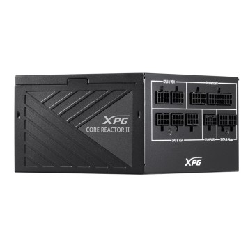 Блок питания XPG CORE REACTOR II 850 black (ATX 3.1, 850W, Full Modular, PWM 120mm FDB fan, Active PFC, DC to DC,Half-Bridge & LLC converter, 80+ GOLD, all Japanese capasitors, черный) RET-2