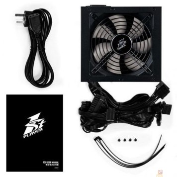 Блок питания  1STPLAYER Блок питания DK PREMIUM 500W / ATX 2.4, APFC, 80 PLUS BRONZE, 120mm fan / PS-500AX-2