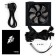 Блок питания  1STPLAYER Блок питания DK PREMIUM 500W / ATX 2.4, APFC, 80 PLUS BRONZE, 120mm fan / PS-500AX