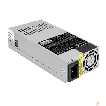 Блок питания Exegate EX292233RUS Блок питания 400W ExeGate F400AS (Flex ATX, for ITX case, APFC, КПД 80% (80 PLUS), 4cm fan, 24pin, 4pin, 3xSATA, 2xIDE)-1