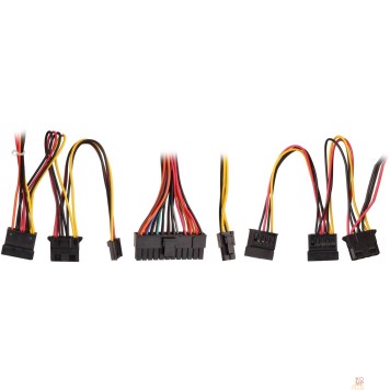 Блок питания Exegate EX292142RUS Блок питания 600W ExeGate AB600 (ATX, 8cm fan, 24pin, 4pin, 3xSATA, 2xIDE, FDD)-2