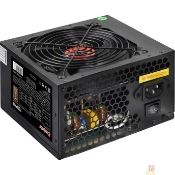 Блок питания Exegate EX282154RUS-OEM Блок питания 700W ExeGate 80 PLUS® Bronze 700PPH-OEM (ATX, APFC, КПД 89% (80 PLUS Bronze), 12cm fan, 20+4pin, 2x(4+4)pin, 4xPCI-E, 8xSATA, 4xIDE, black, RTL)-1