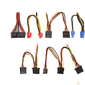 Блок питания Exegate EX292180RUS Блок питания 750W ExeGate 750NPX (ATX, 12cm fan, 24pin, 4pin, PCIe, 3xSATA, 2xIDE, FDD, black)-2