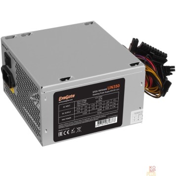 Блоки питания Exegate EX292178RUS-S Блок питания 750W ExeGate UN750 (ATX, SC, 12cm fan, 24pin, 2x(4+4)pin, 2xPCI-E, 5xSATA, 3xIDE, кабель 220V с защитой от выдергивания)