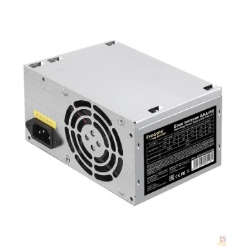 Блок питания Exegate ES259591RUS-PC Блок питания 450W ExeGate AAA450 (ATX, PC, 8cm fan, 24pin, 4pin, 2xSATA, IDE, кабель 220V в комплекте)